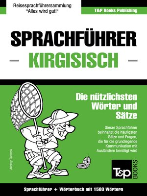 cover image of Sprachführer Deutsch-Kirgisisch und Kompaktwörterbuch mit 1500 Wörtern